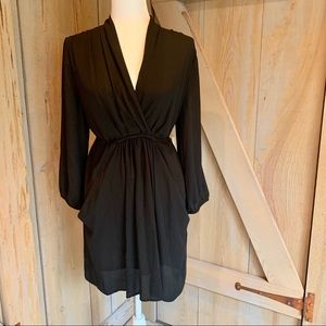 Bar III Black Loose-Fit Cocktail Dress